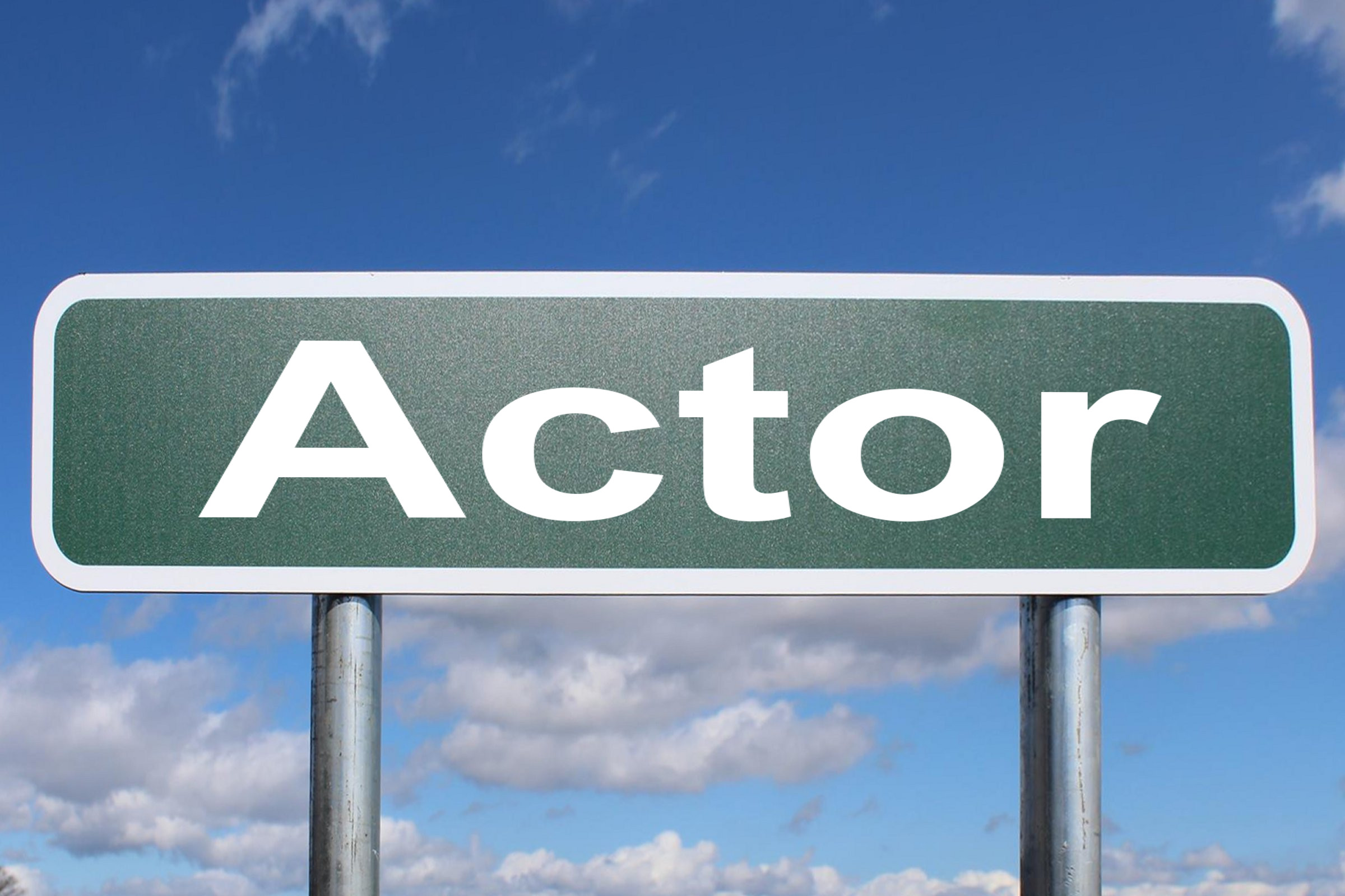 acting sign