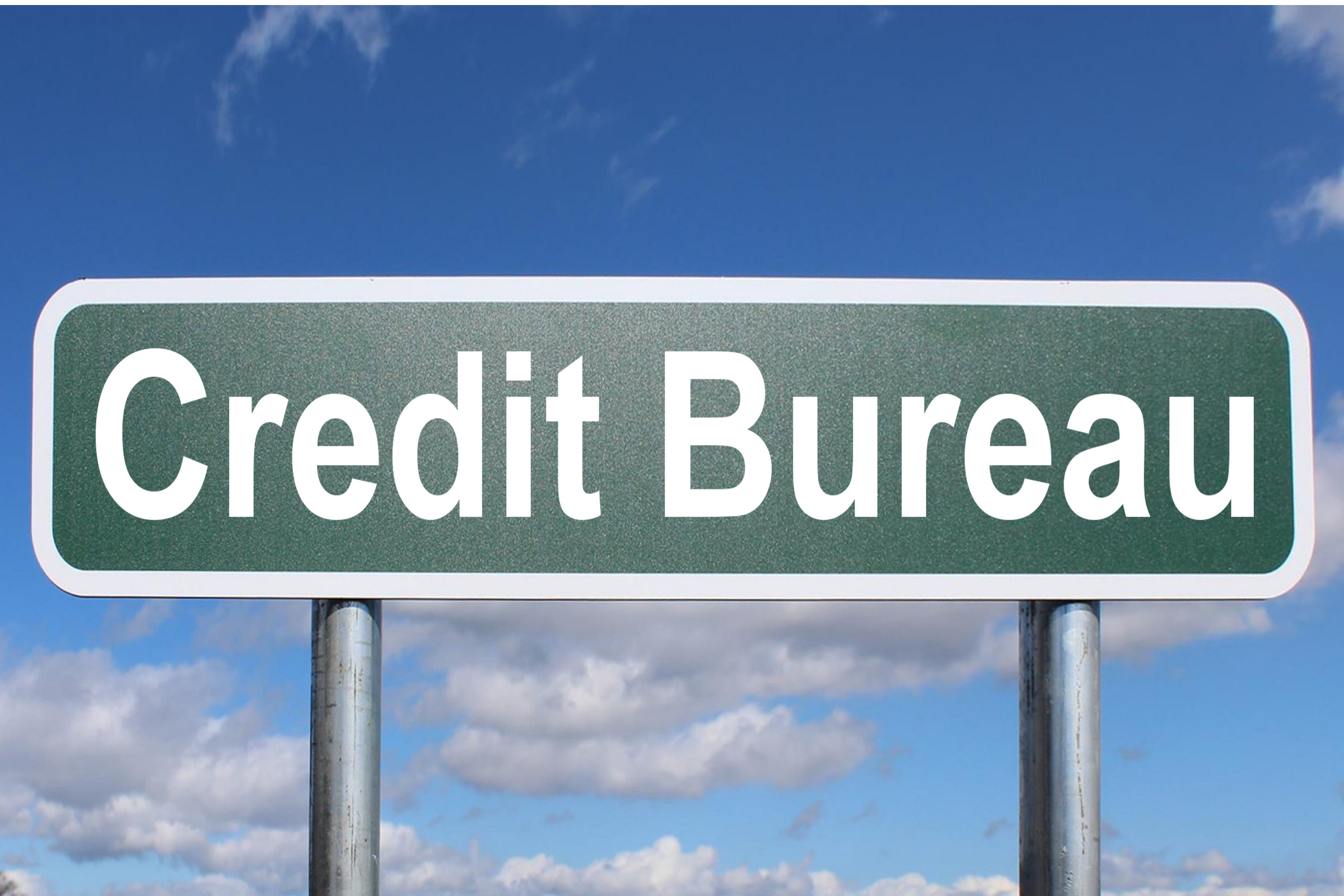 Credit Bureau Free of Charge Creative Commons Highway sign image