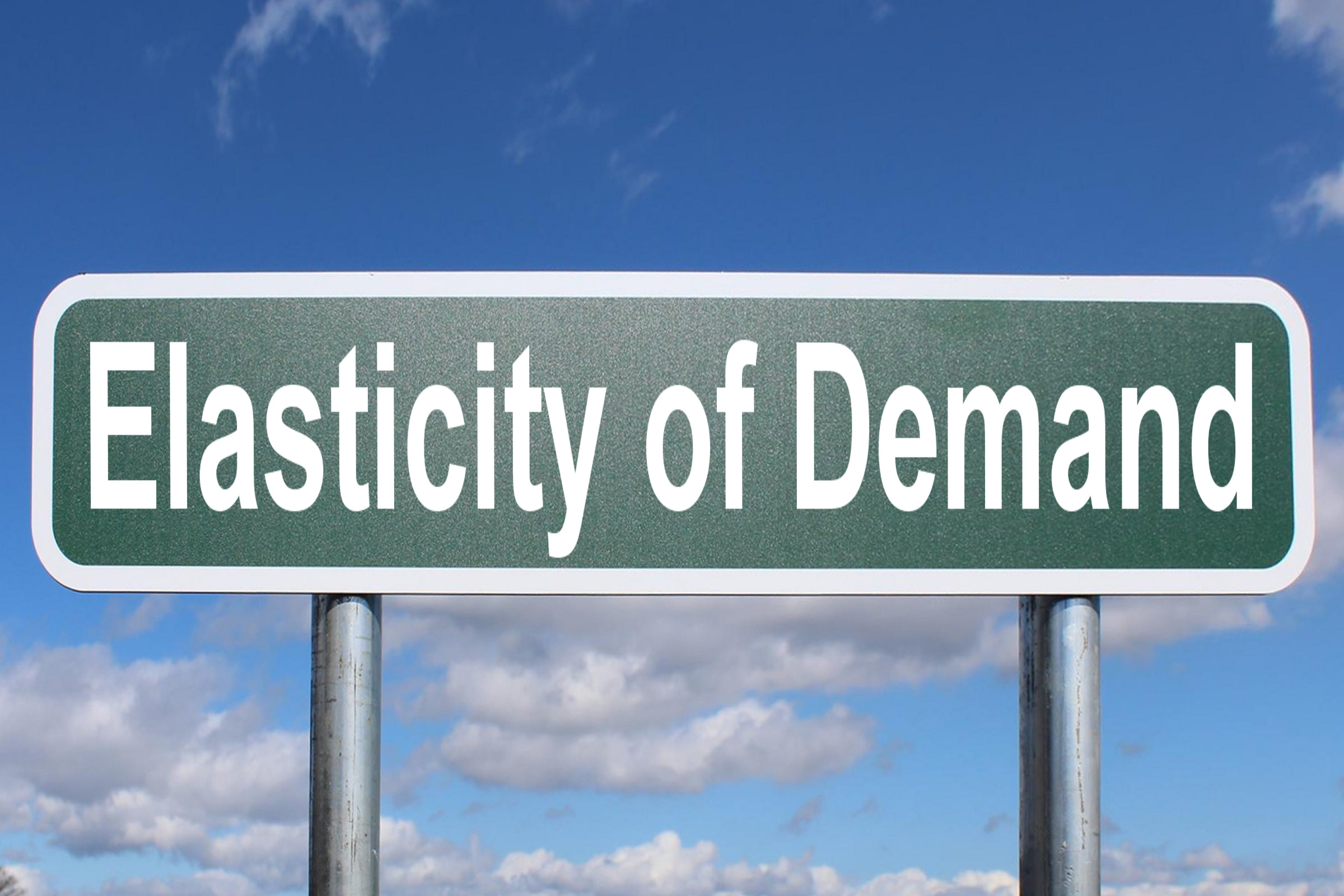elasticity of demand