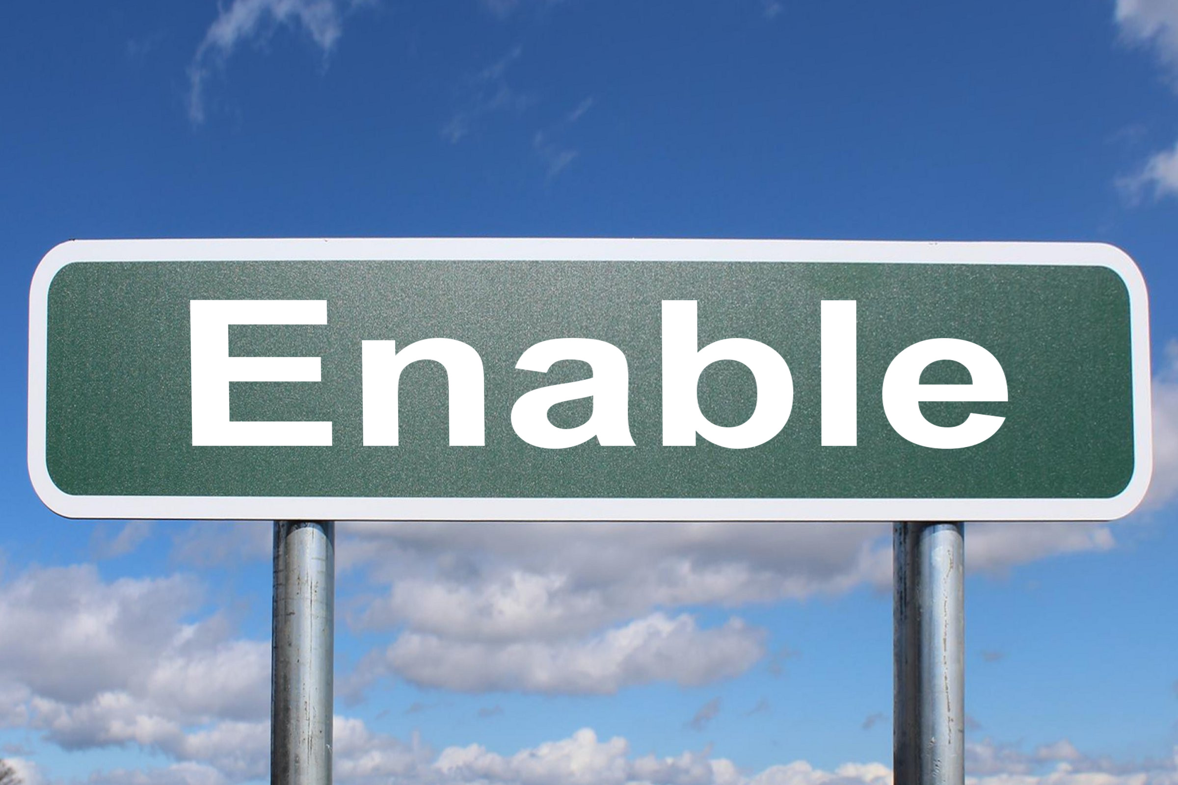 enable