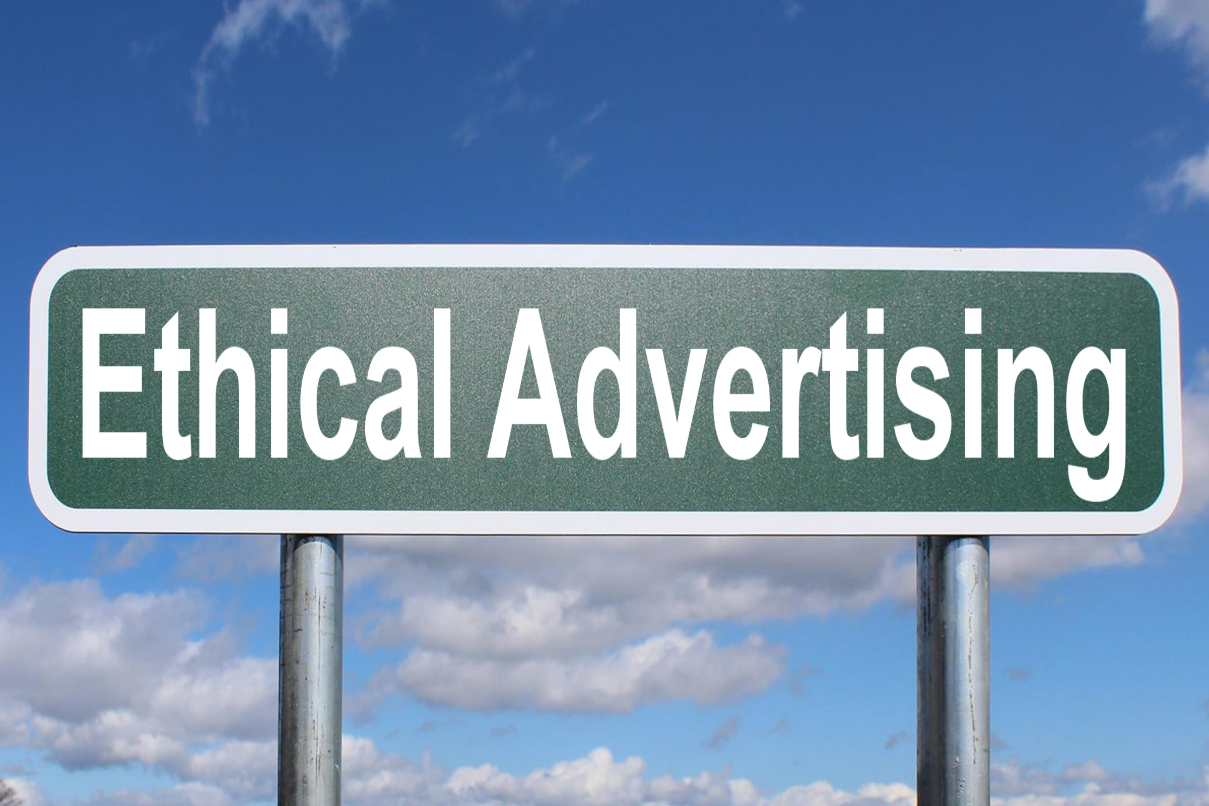 Ethical Advertising Free Of Charge Creative Commons Highway Sign Image