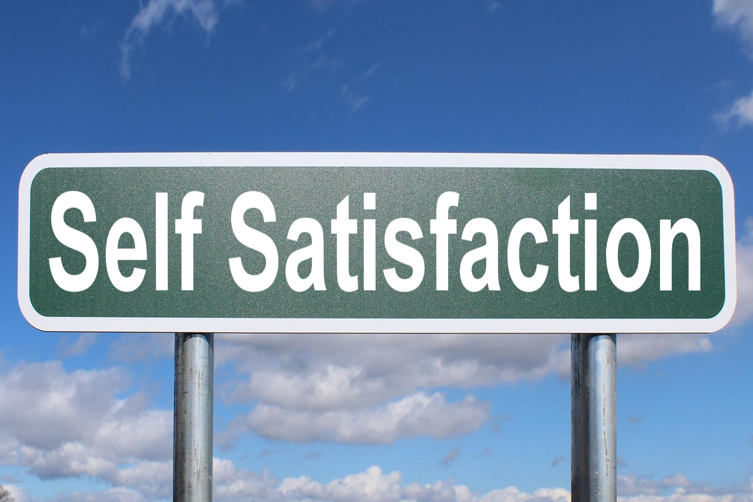 self satisfaction