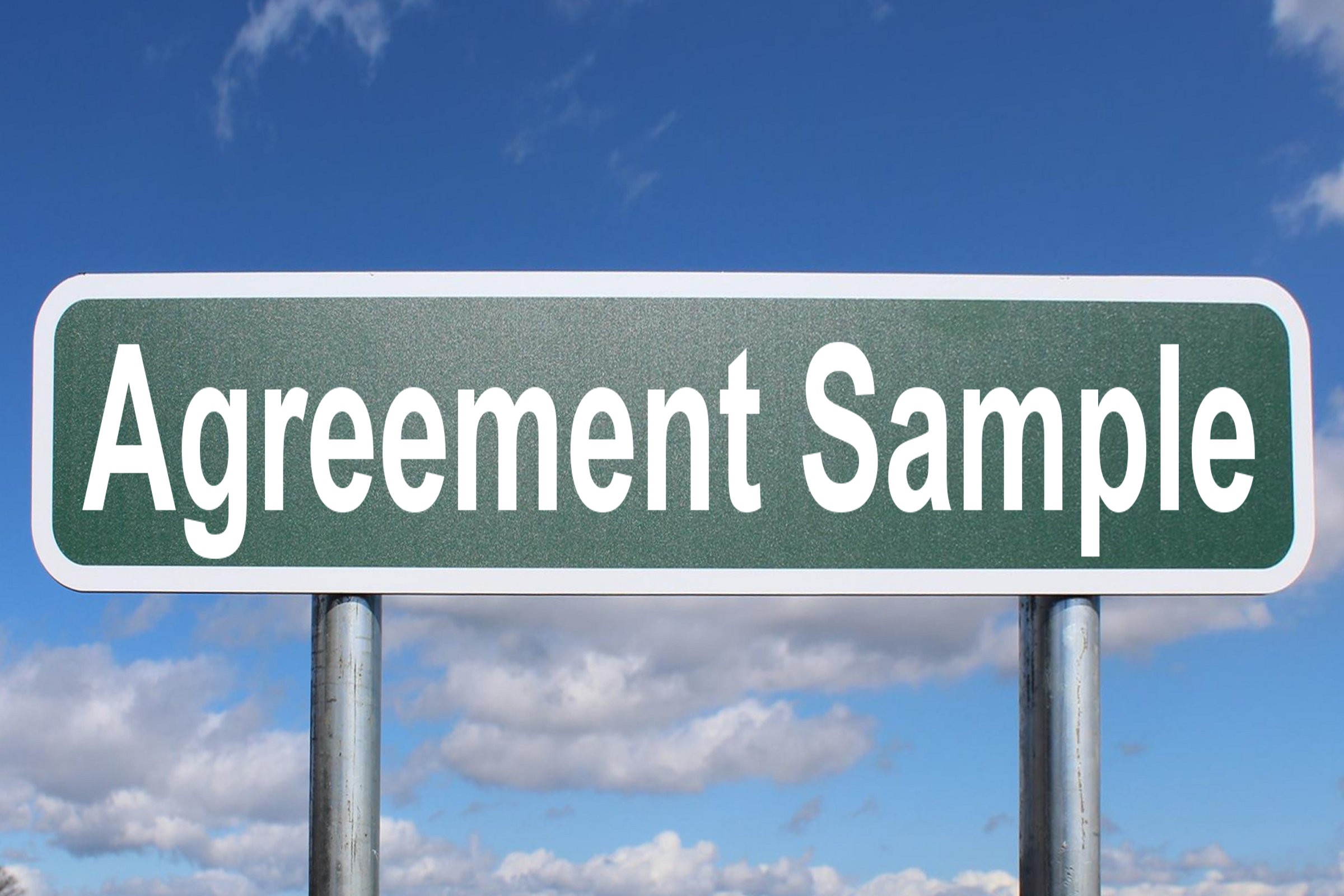 agreement sample