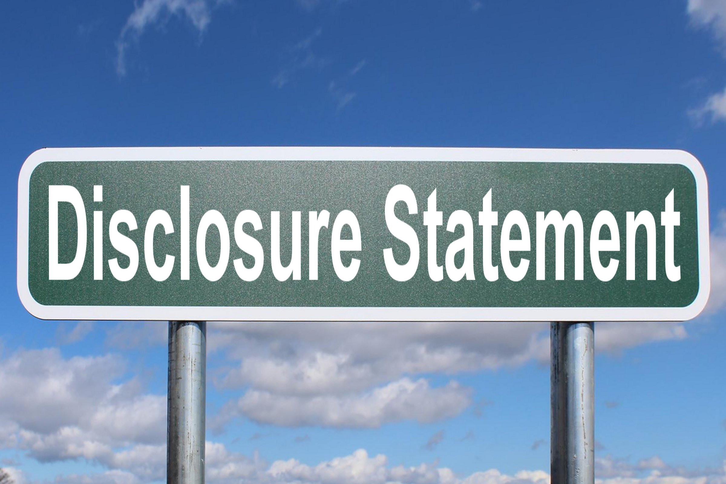 disclosure statement