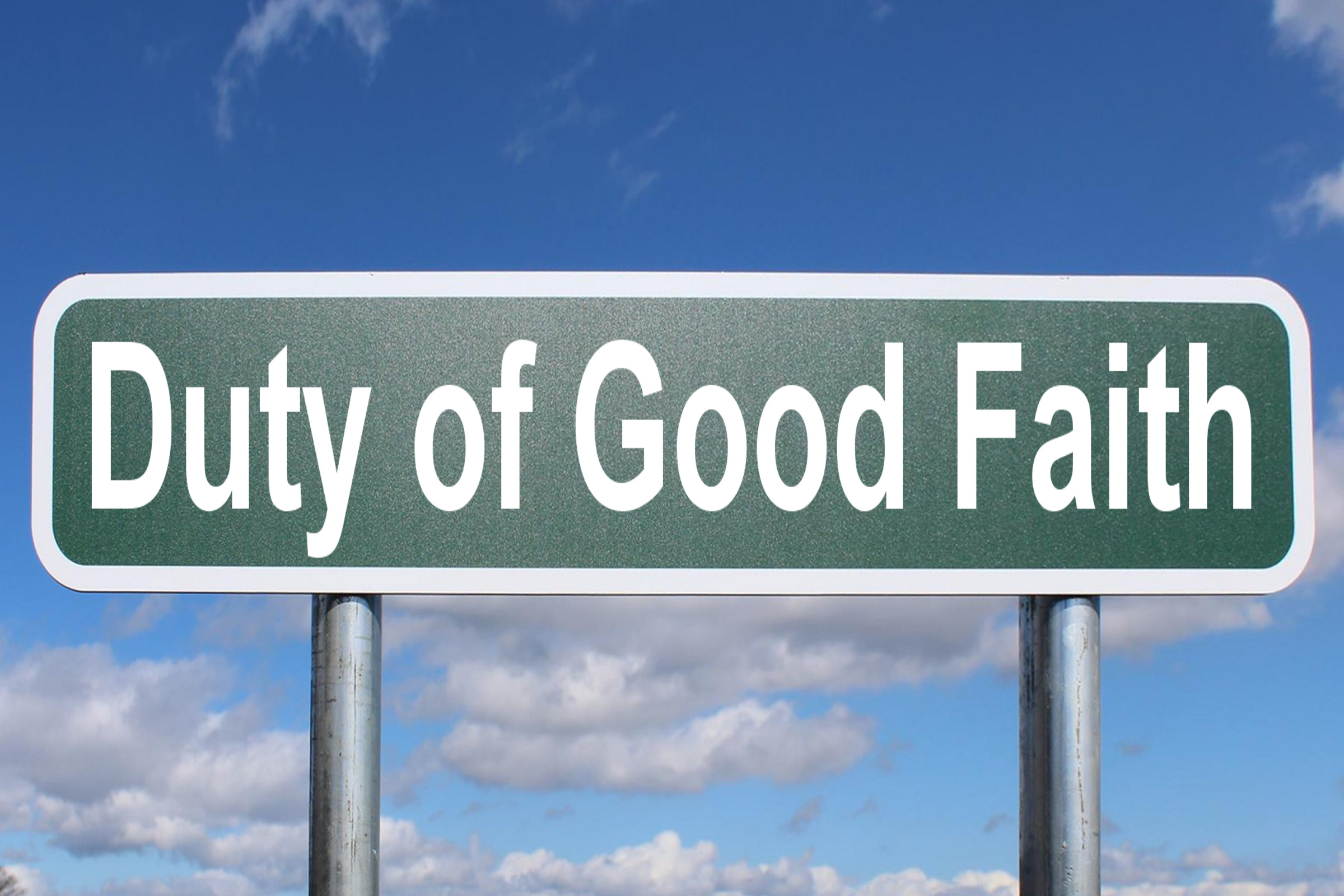 duty of good faith