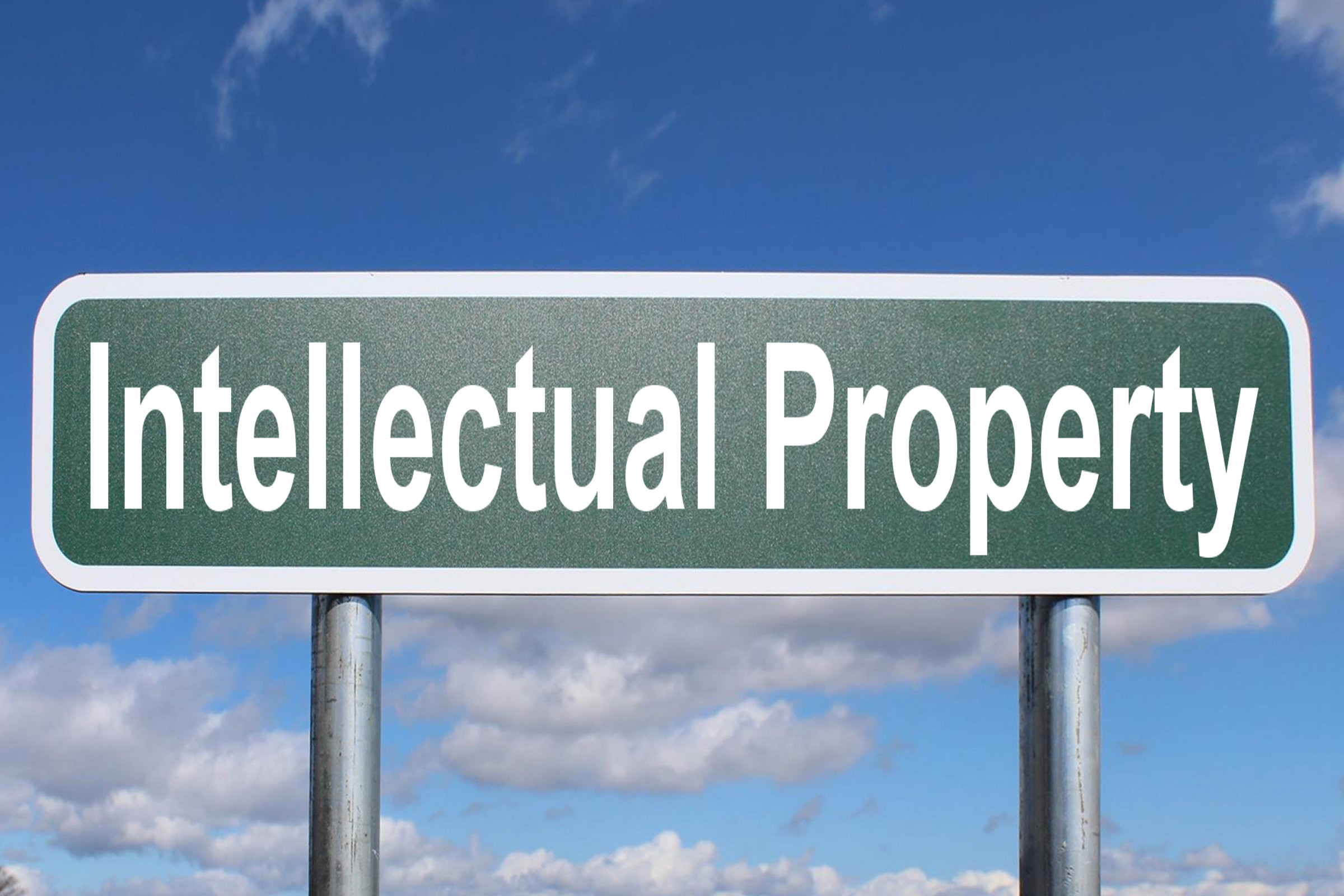 Intellectual Property Free of Charge Creative Commons Highway sign image