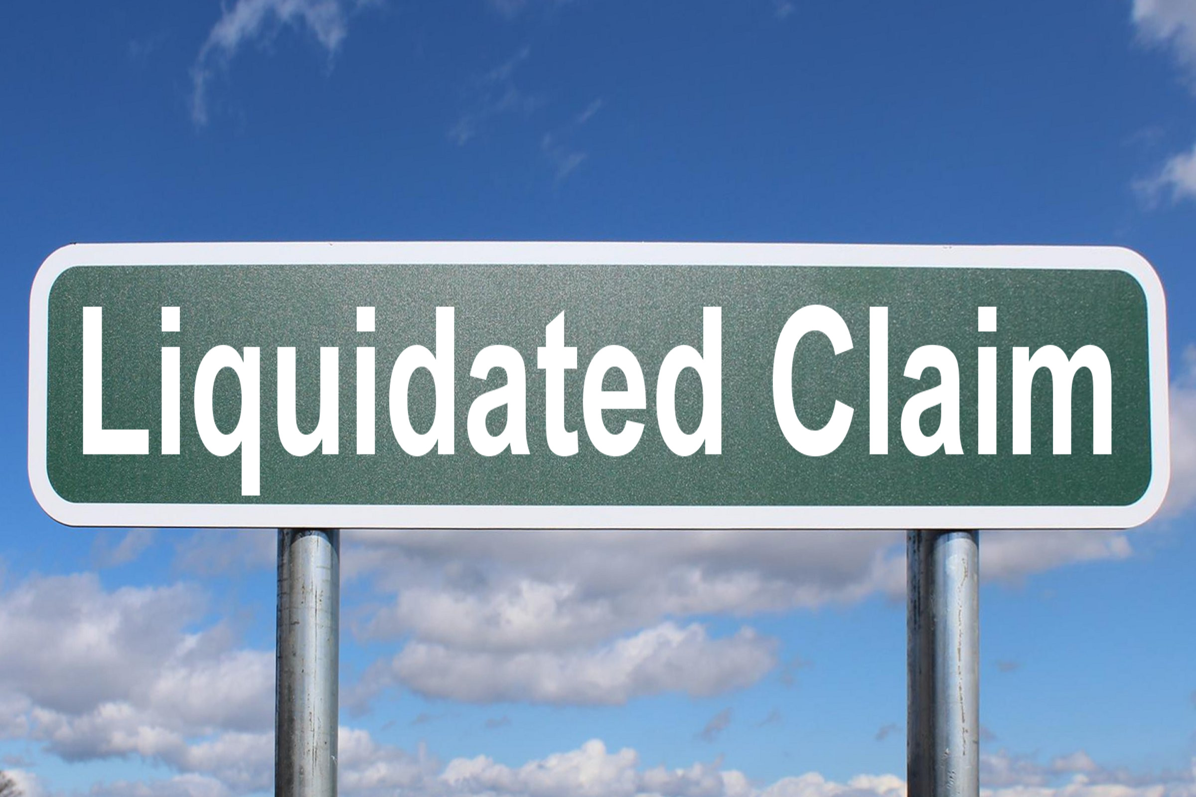 liquidated claim