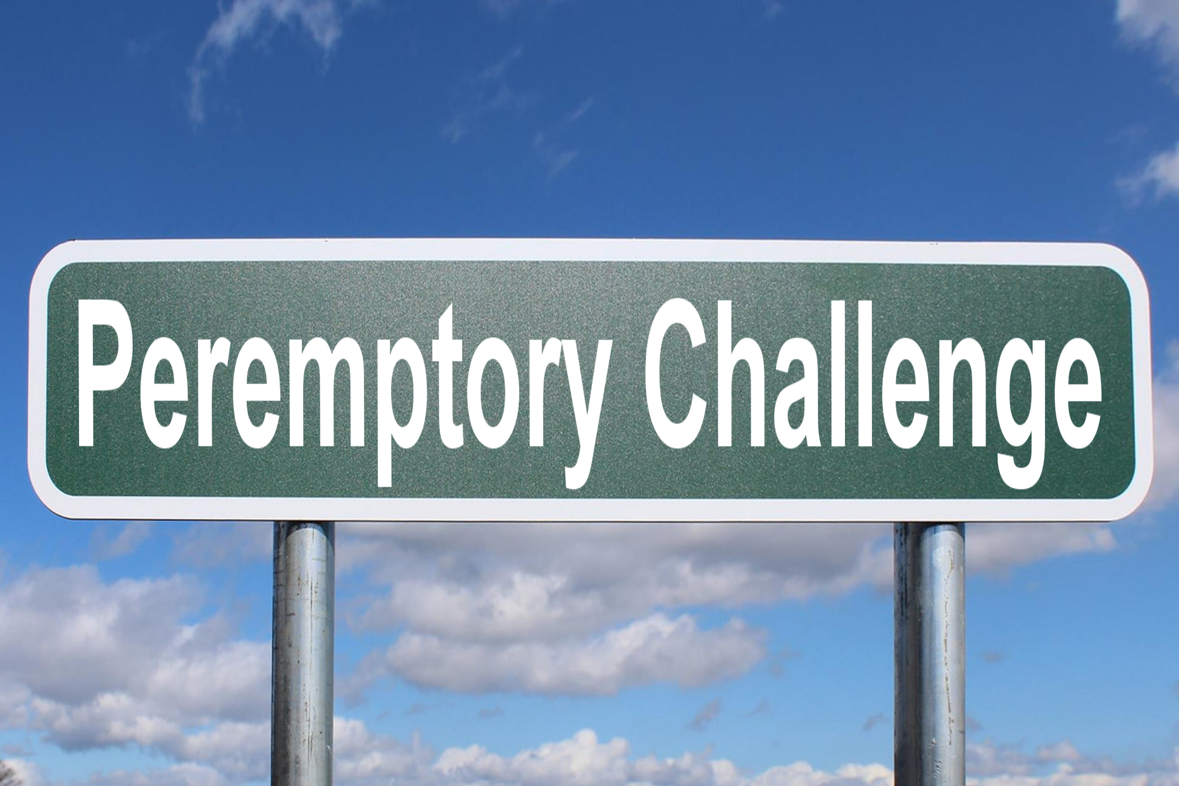 peremptory-challenge-free-of-charge-creative-commons-highway-sign-image