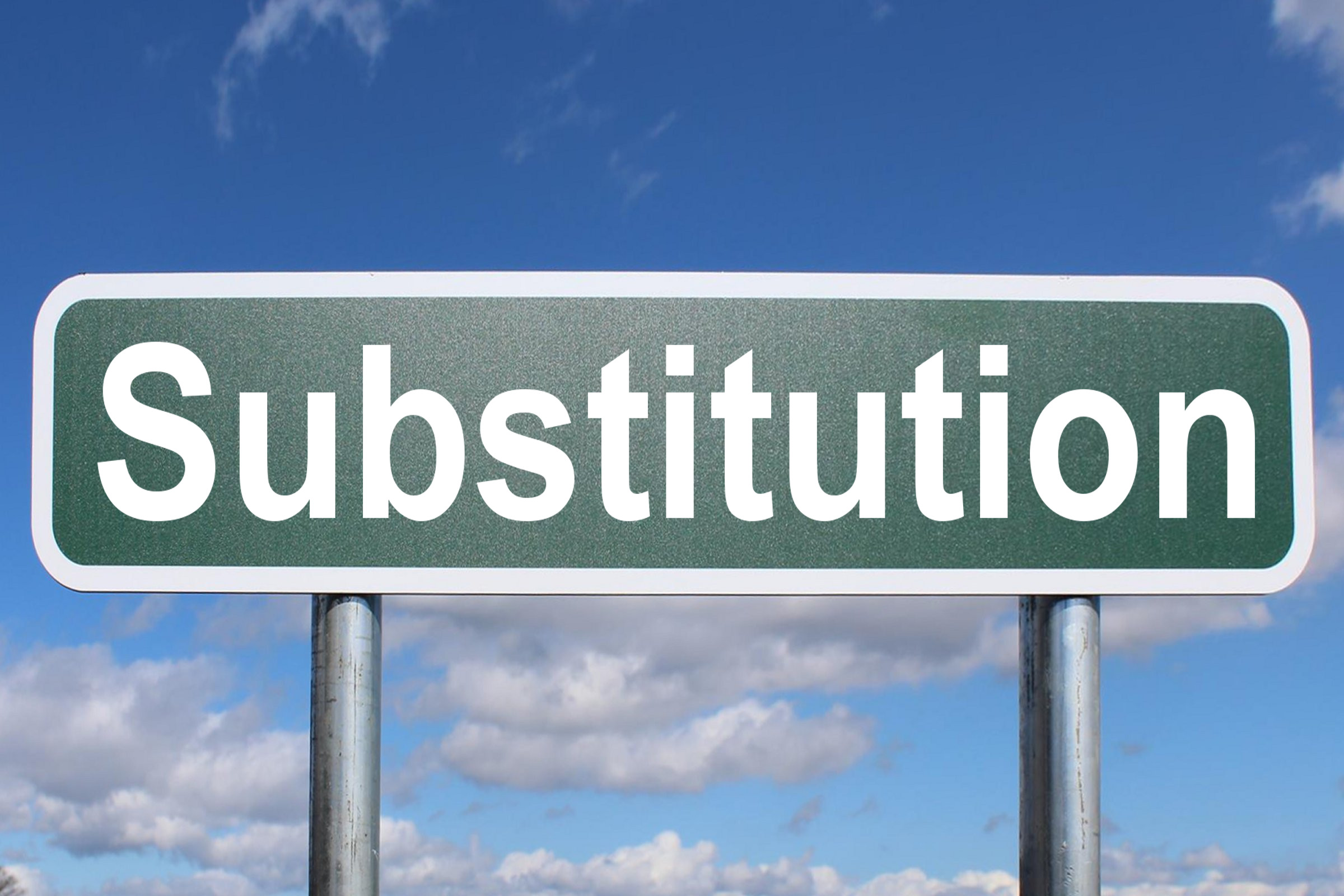 substitution