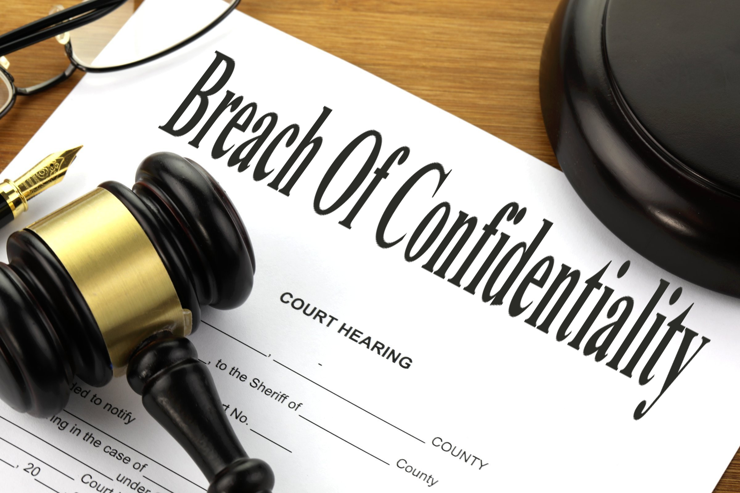 Breach Of Confidentiality - Free of Charge Creative Commons Legal 1 image