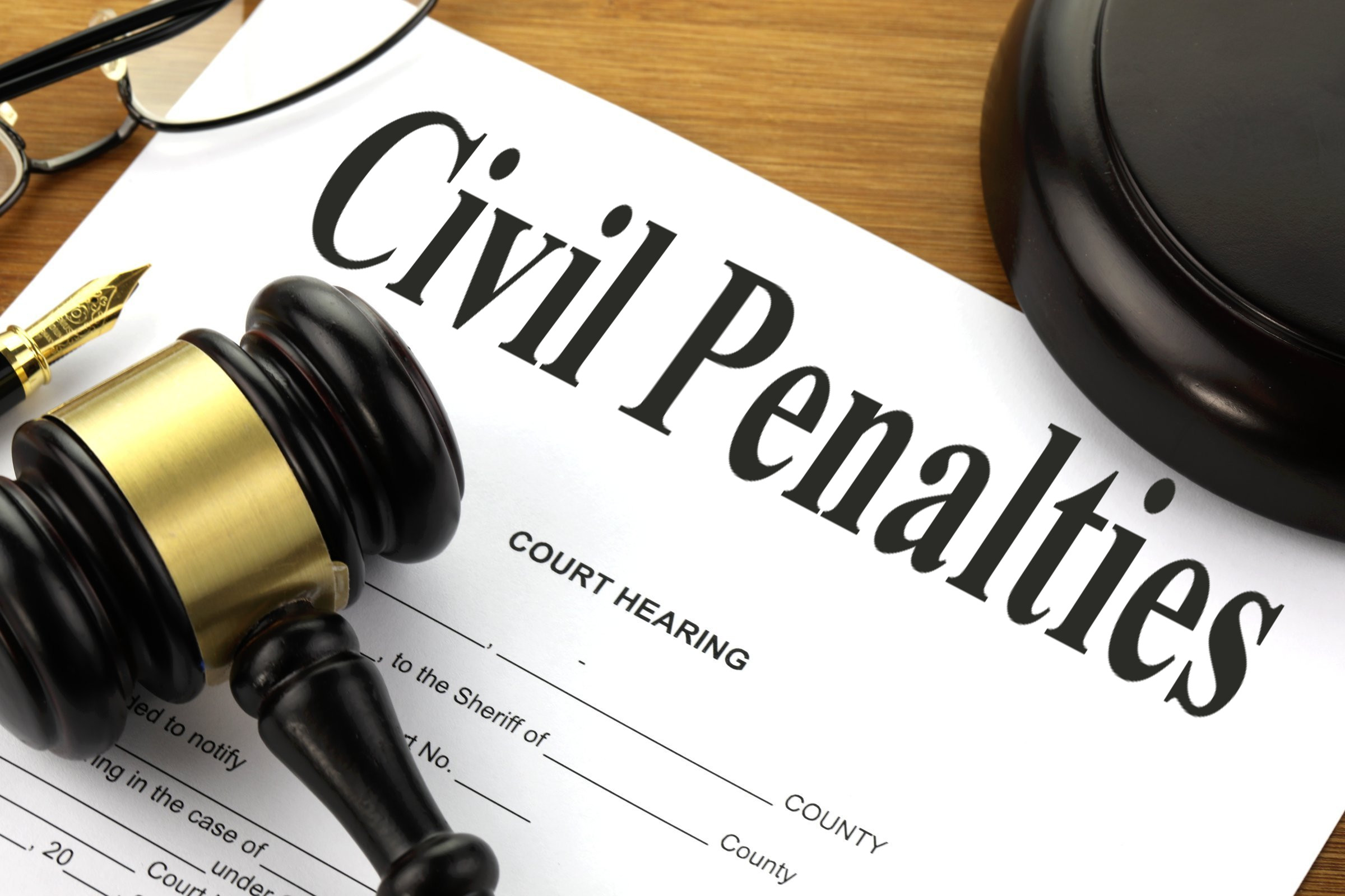 Civil Penalties - Free of Charge Creative Commons Legal 1 image