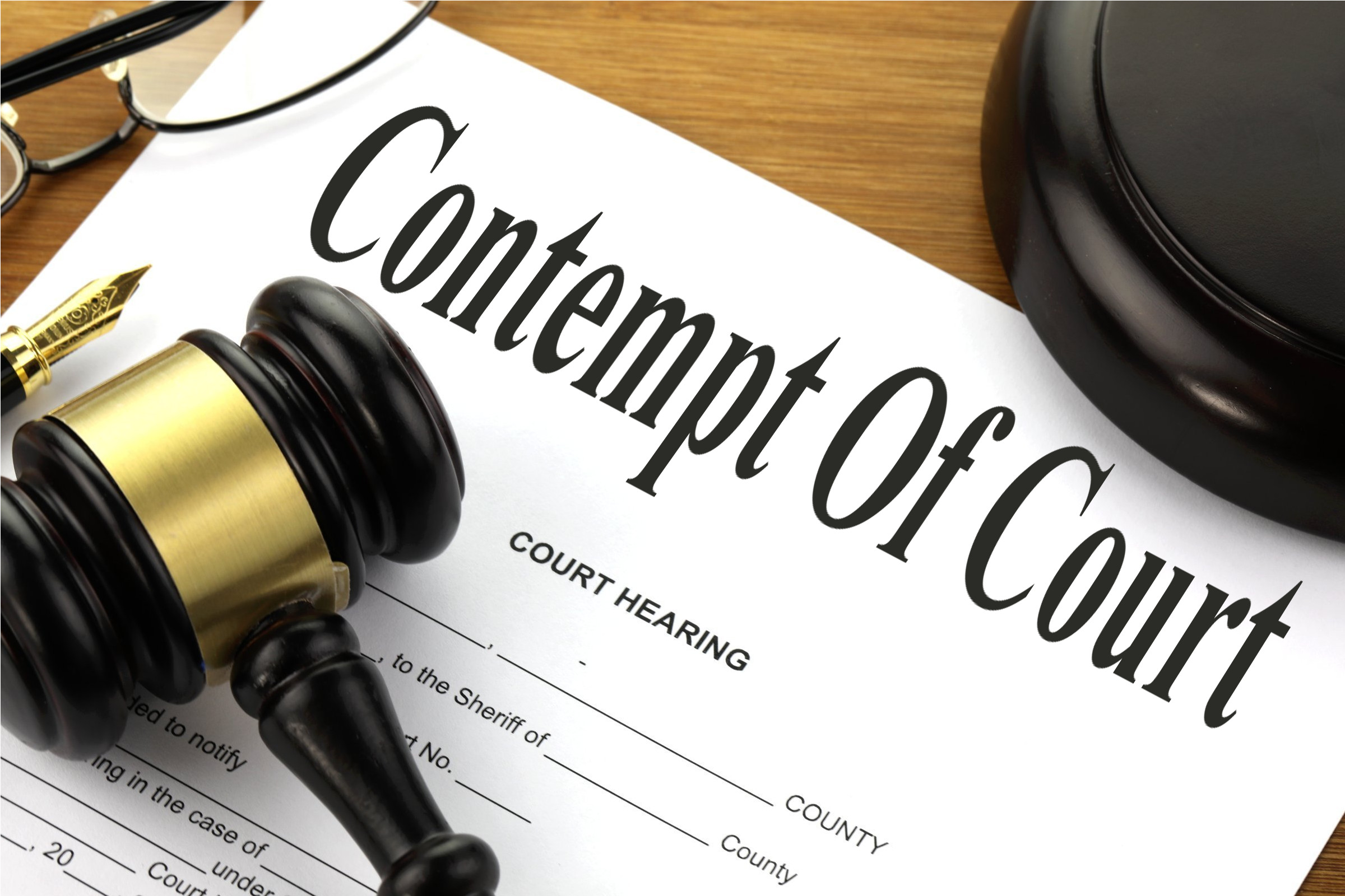 Contempt Of Court Free of Charge Creative Commons Legal 1 image