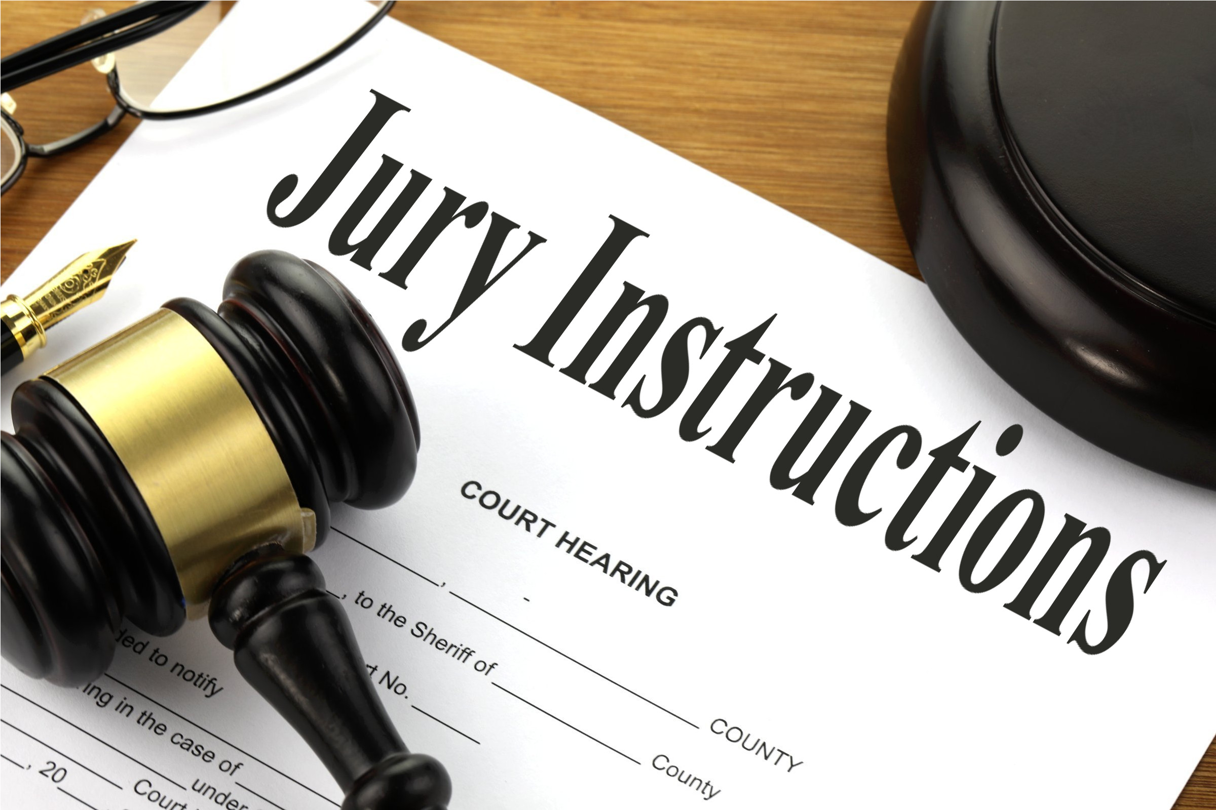 Jury Instructions Free of Charge Creative Commons Legal 1 image