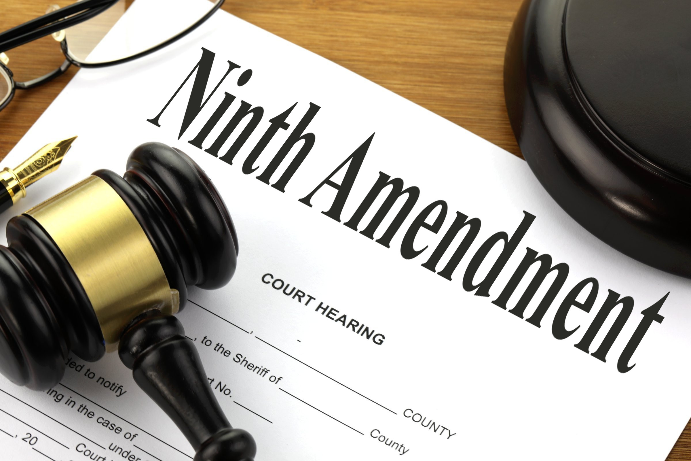 ninth amendment pictures