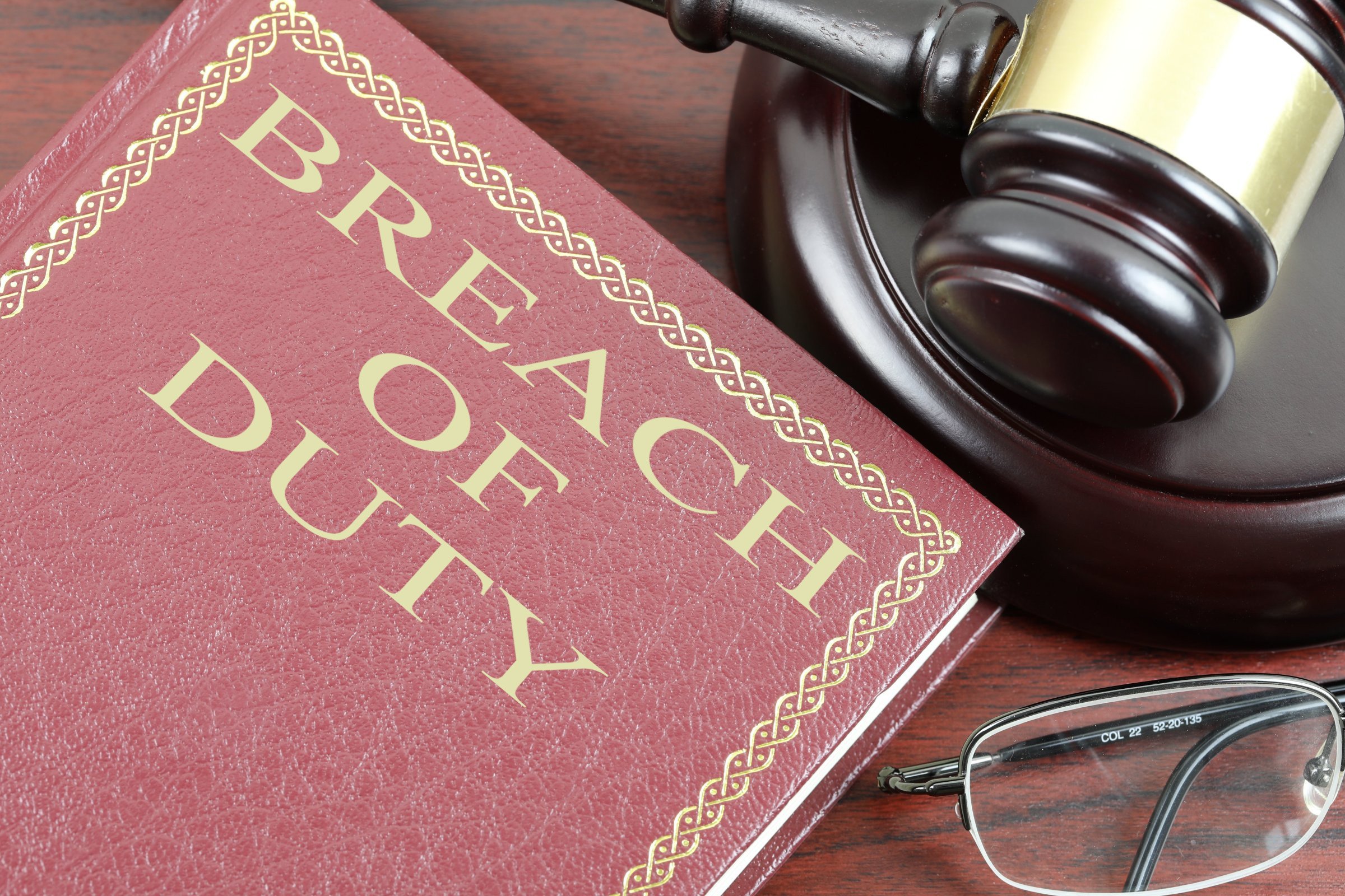 Breach Of Duty Free Of Charge Creative Commons Law Book Image