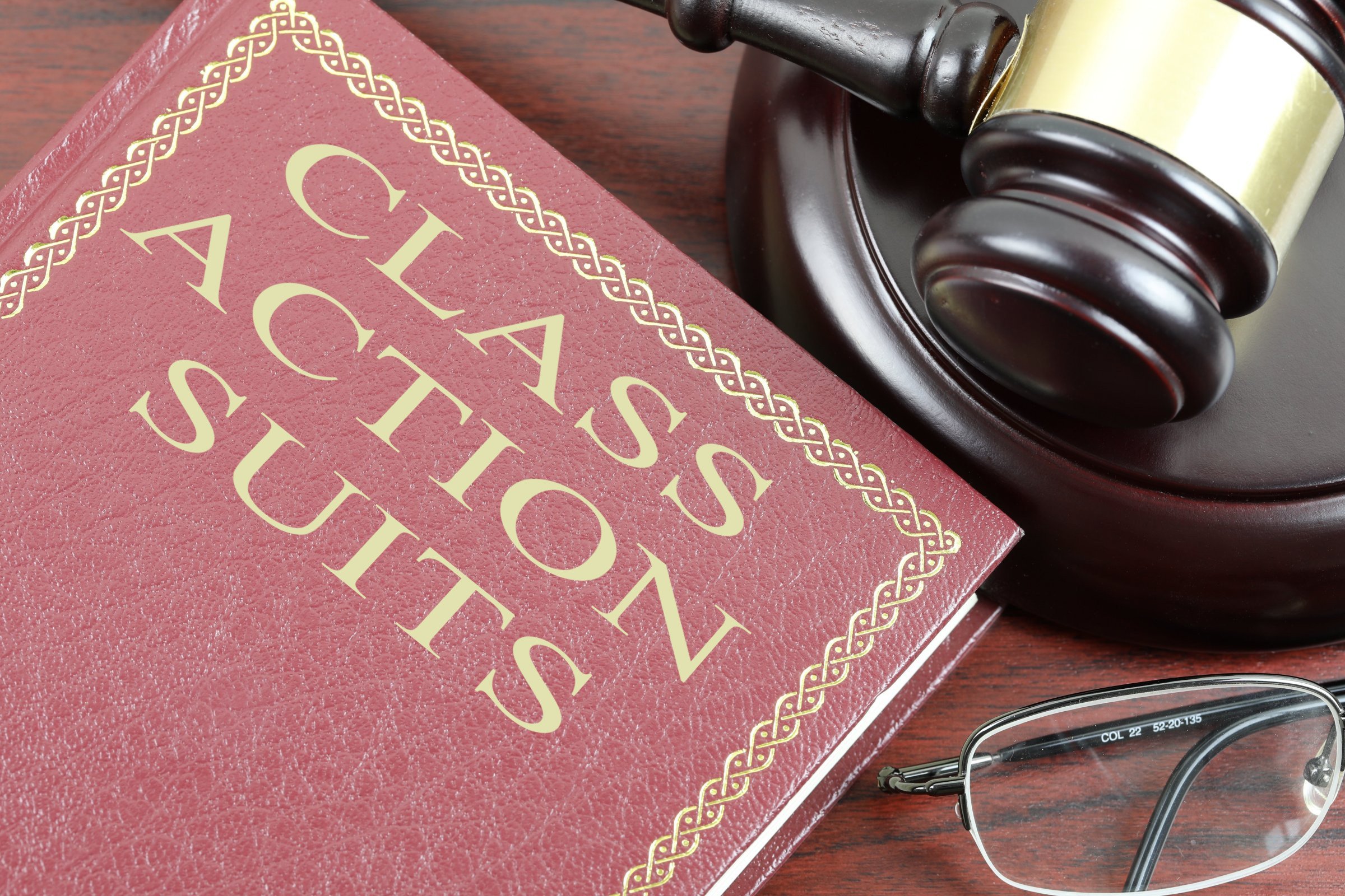 Class Action Suits Free of Charge Creative Commons Law book image