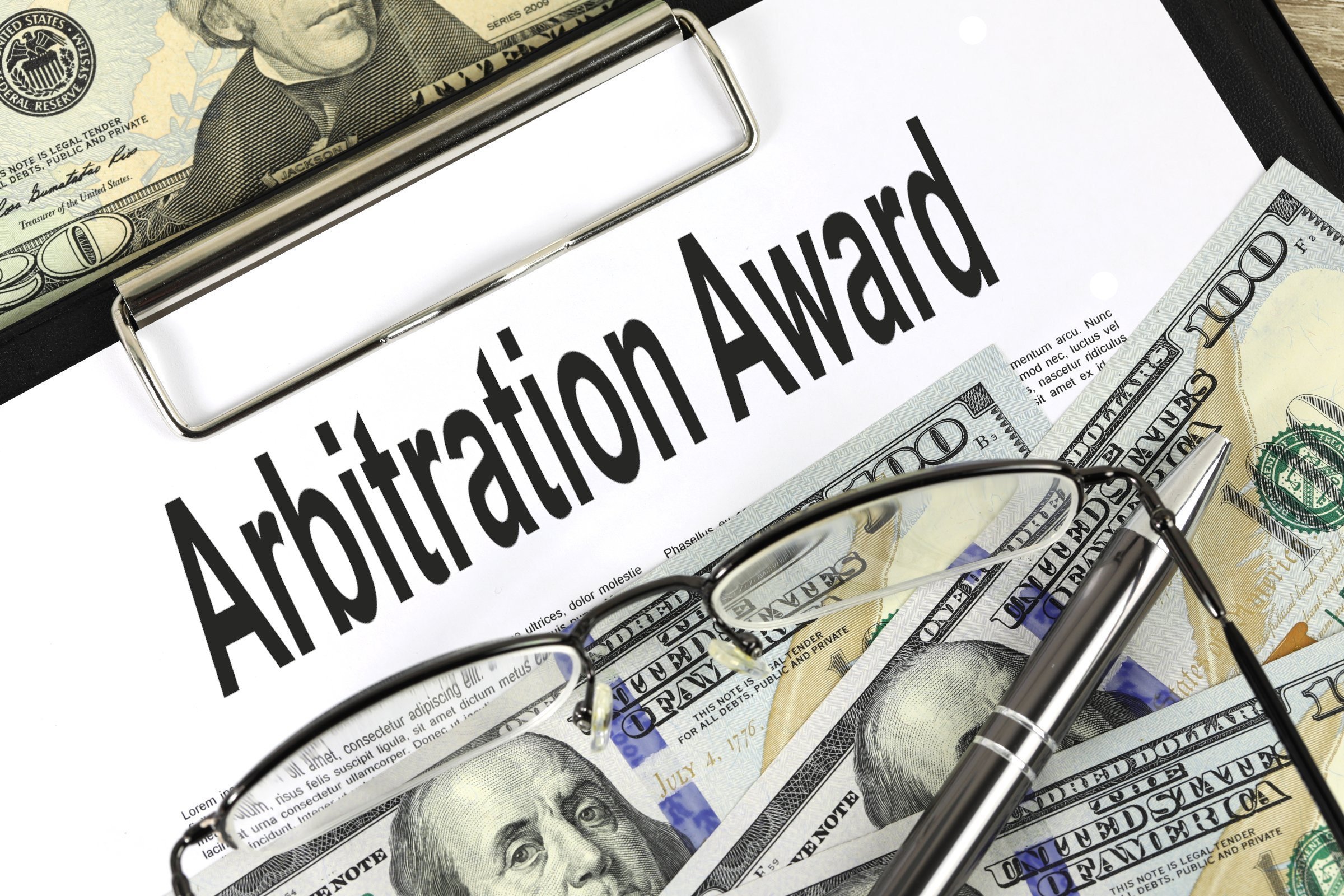 Arbitration Award Free Of Charge Creative Commons Financial 3 Image