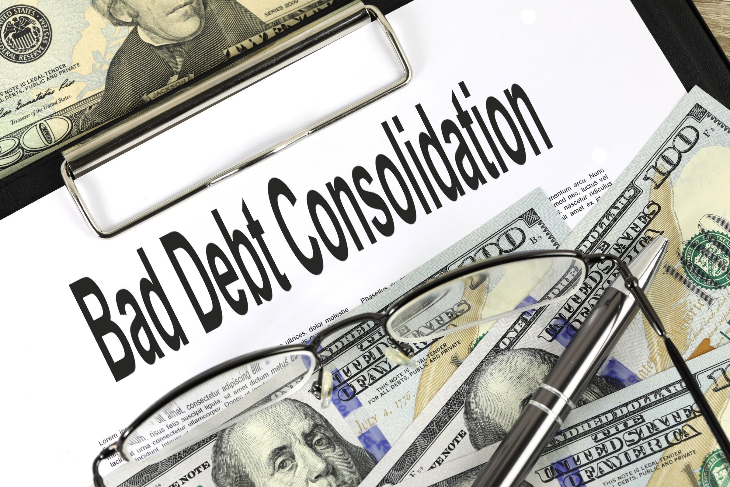 bad debt consolidation