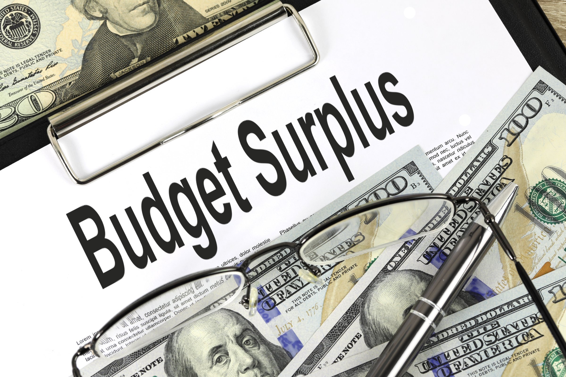 budget surplus