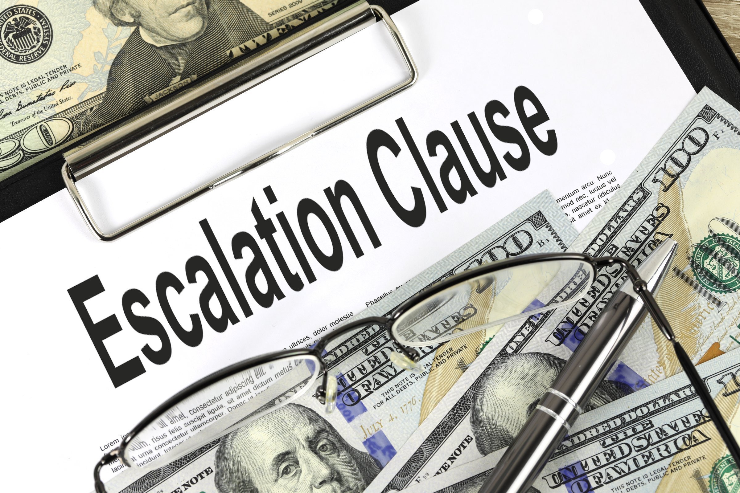 escalation clause