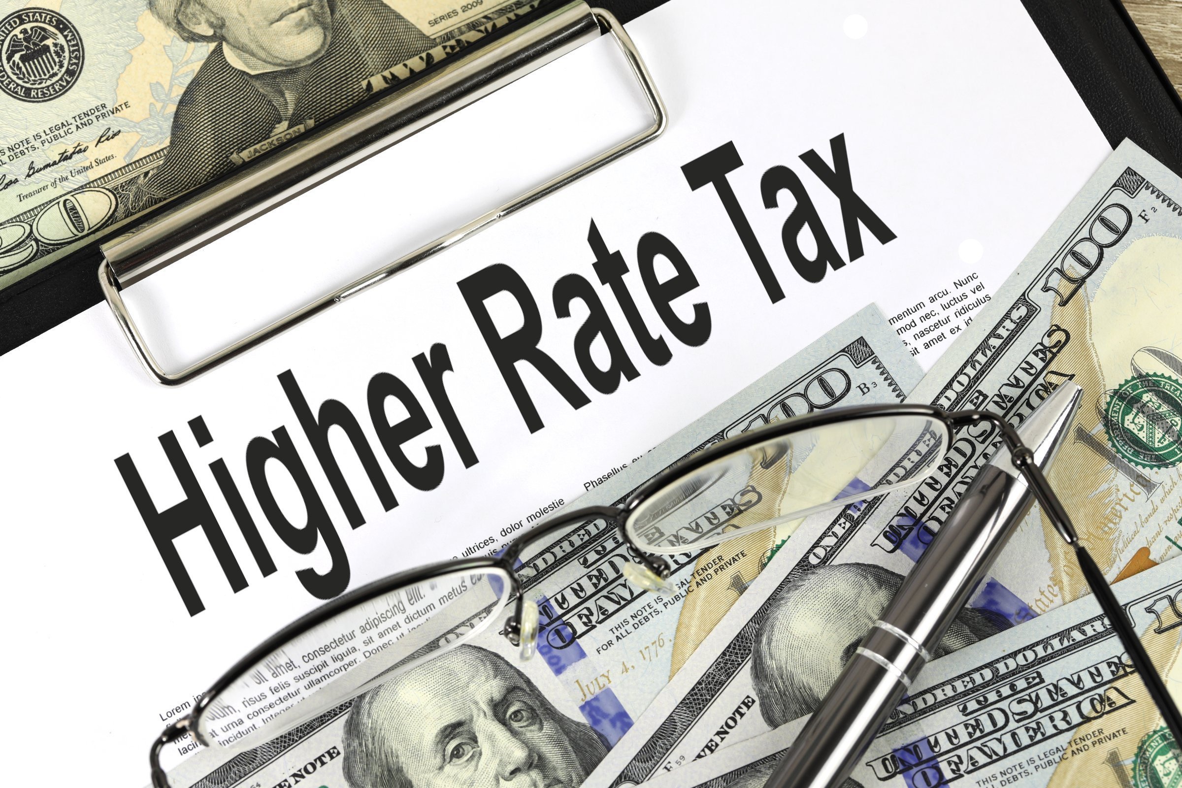 higher rate tax