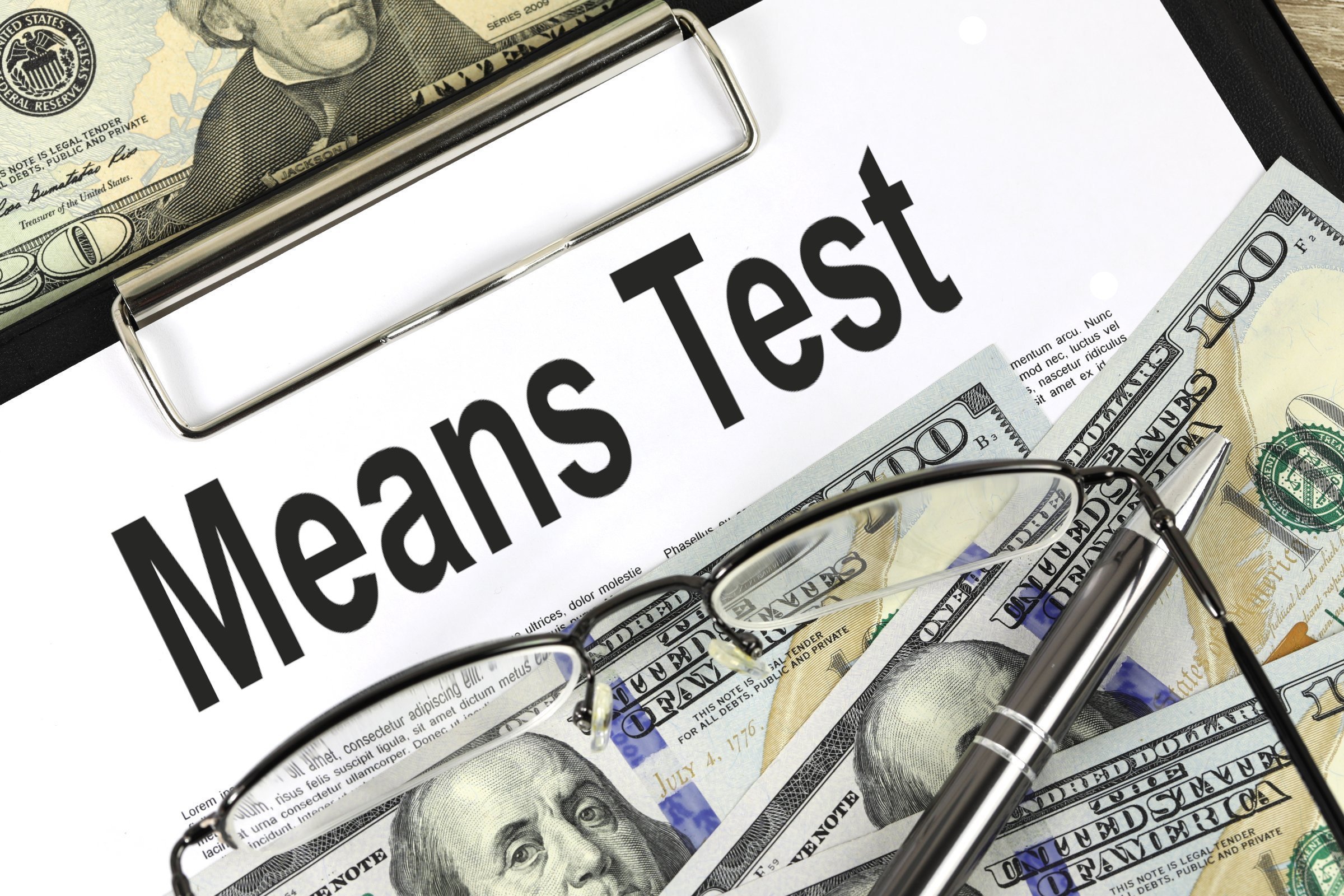 What Does Means Tested Benefits Mean