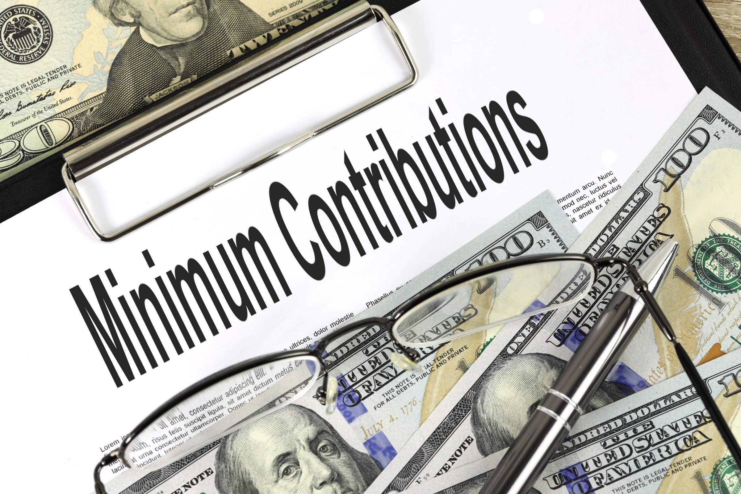minimum contributions