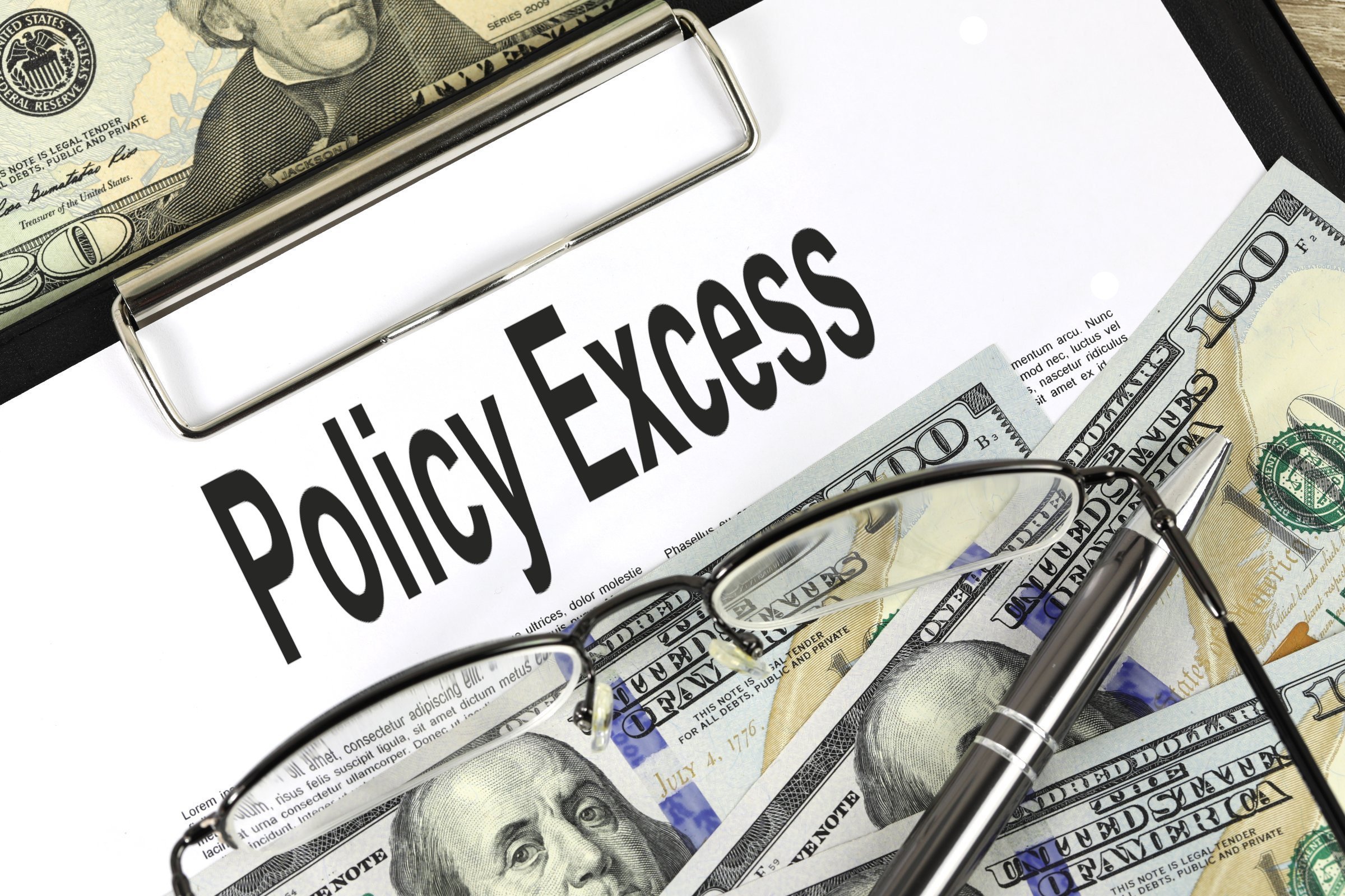Policy Excess Free Of Charge Creative Commons Financial 3 Image
