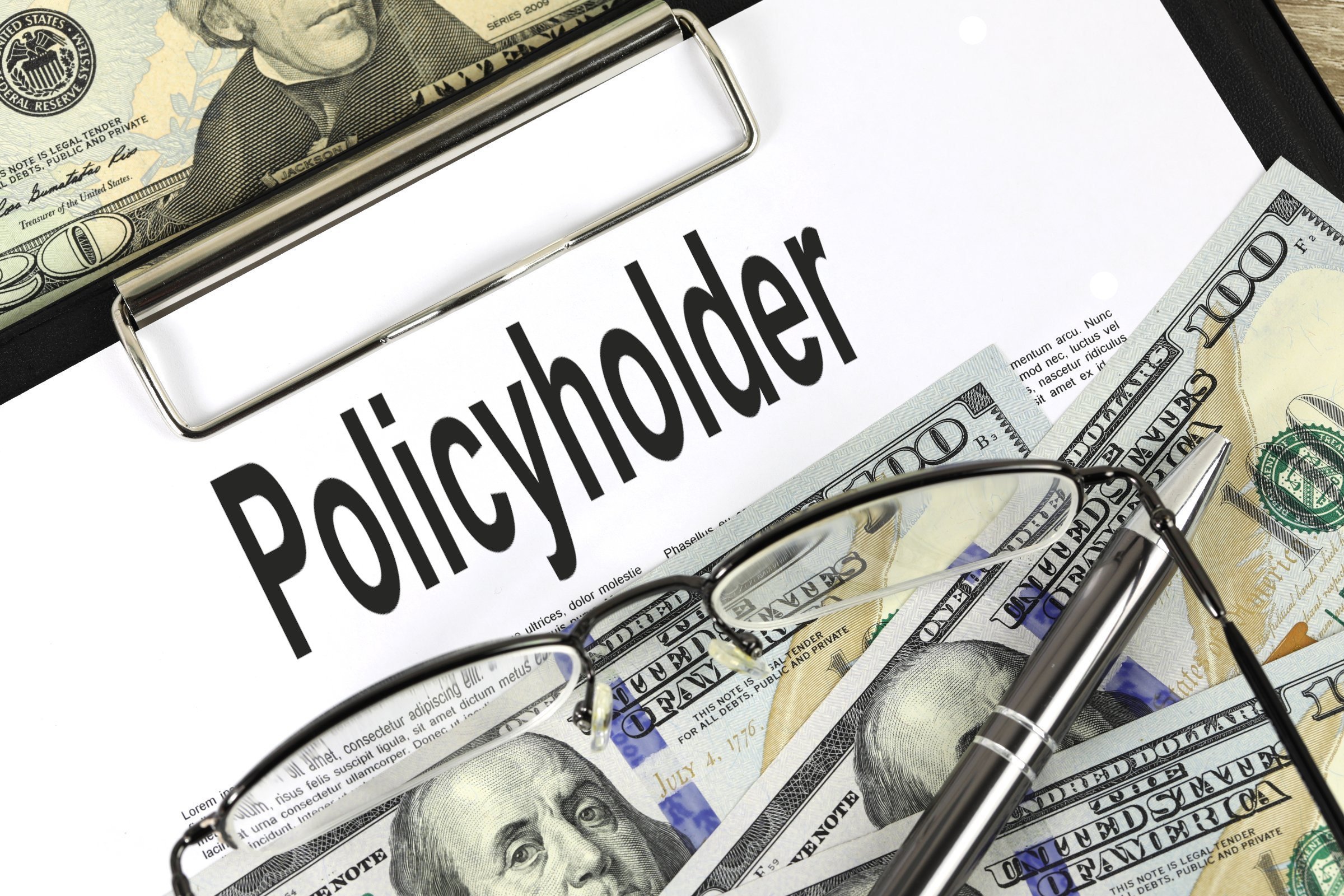 Policyholder - Free of Charge Creative Commons Financial 3 image