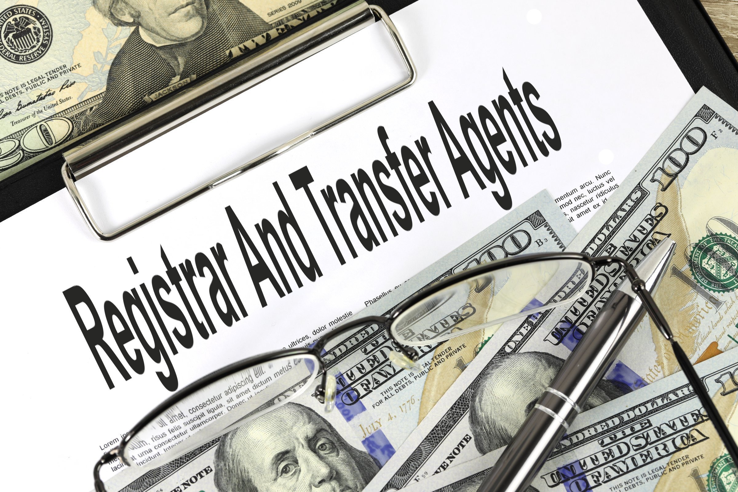 registrar and transfer agents