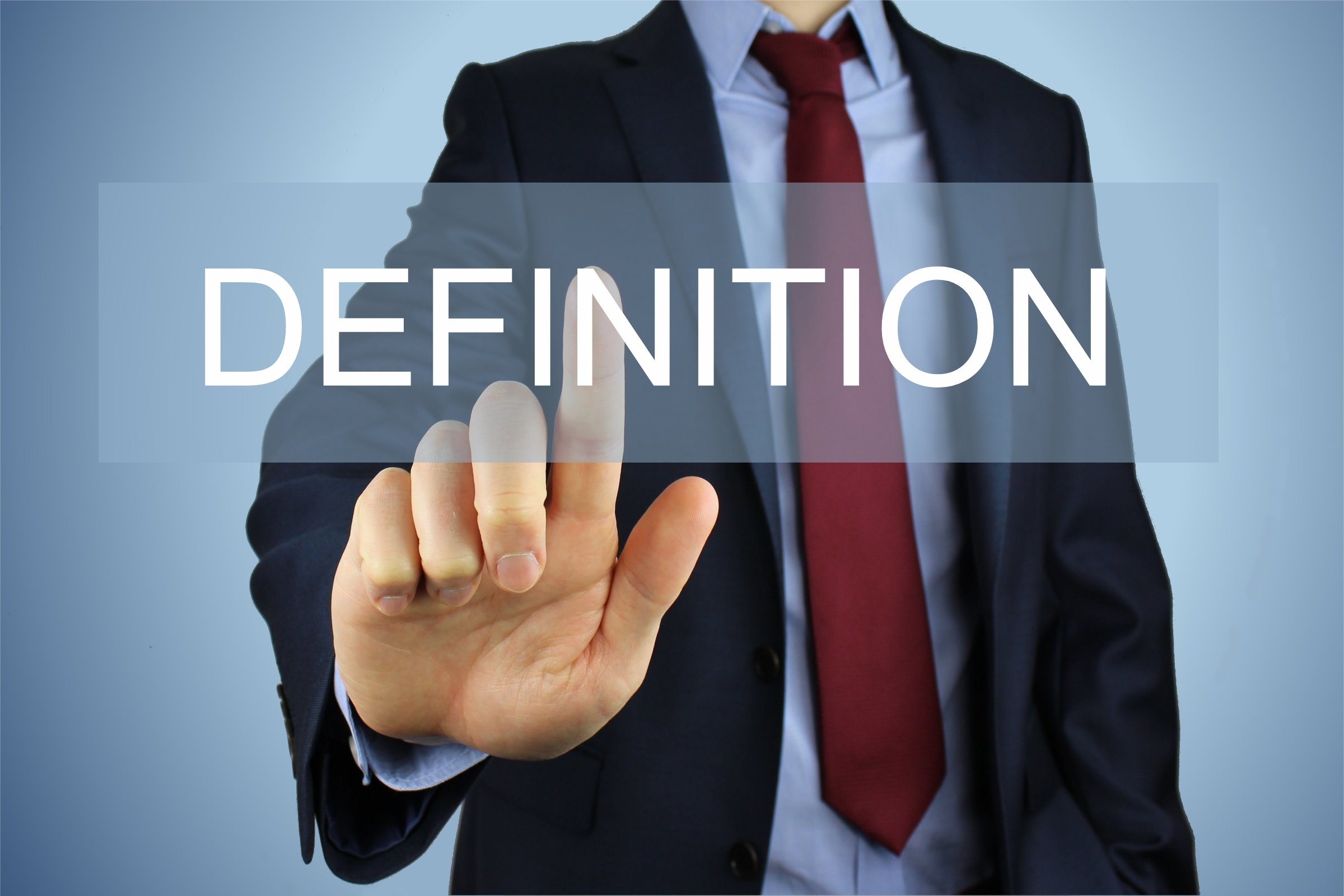 Definition Free Of Charge Creative Commons Office Worker Pointing 