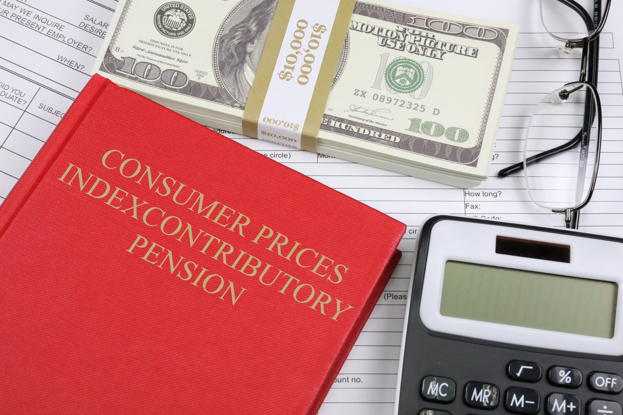 consumer prices indexcontributory pension
