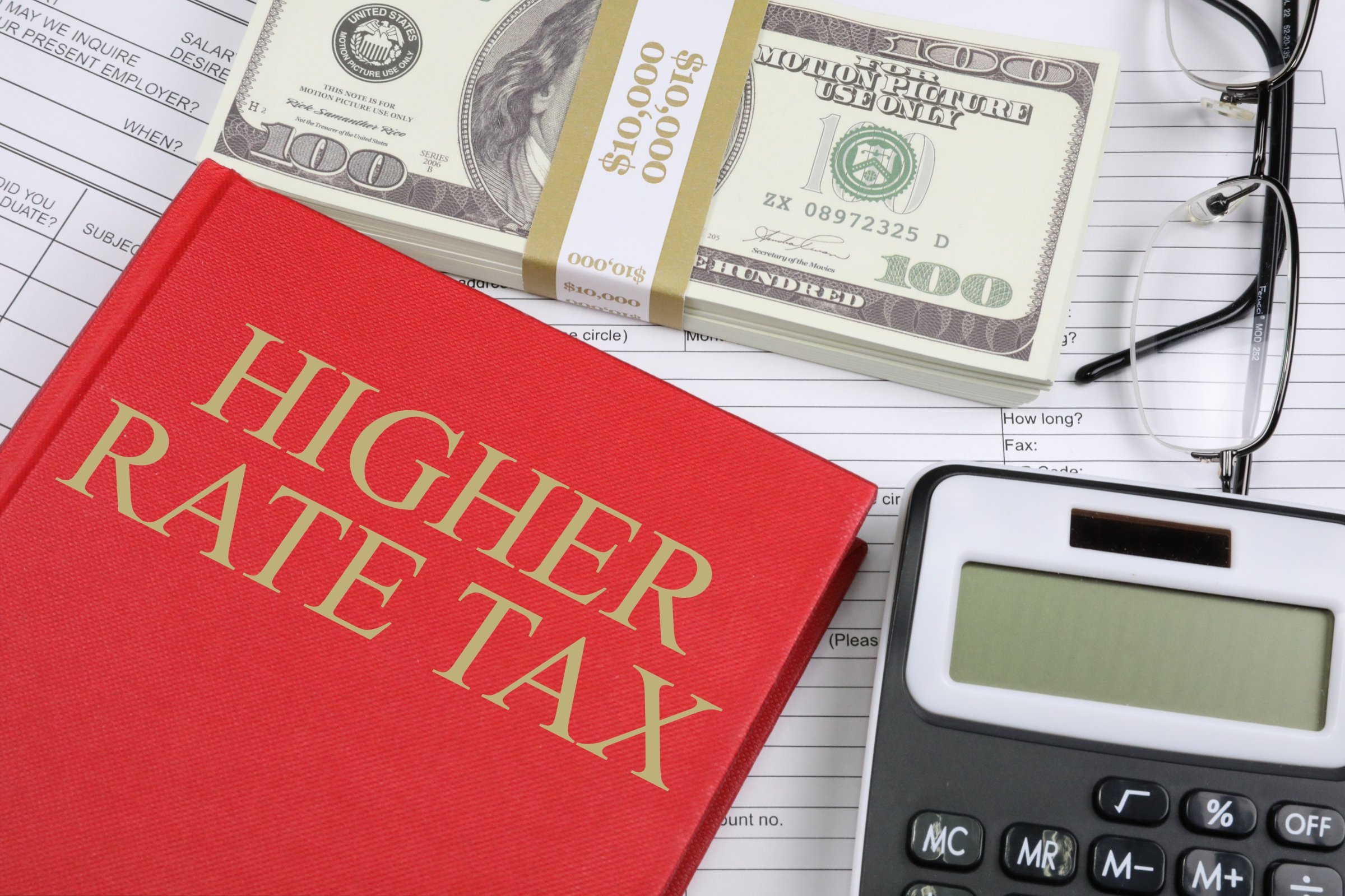 higher rate tax