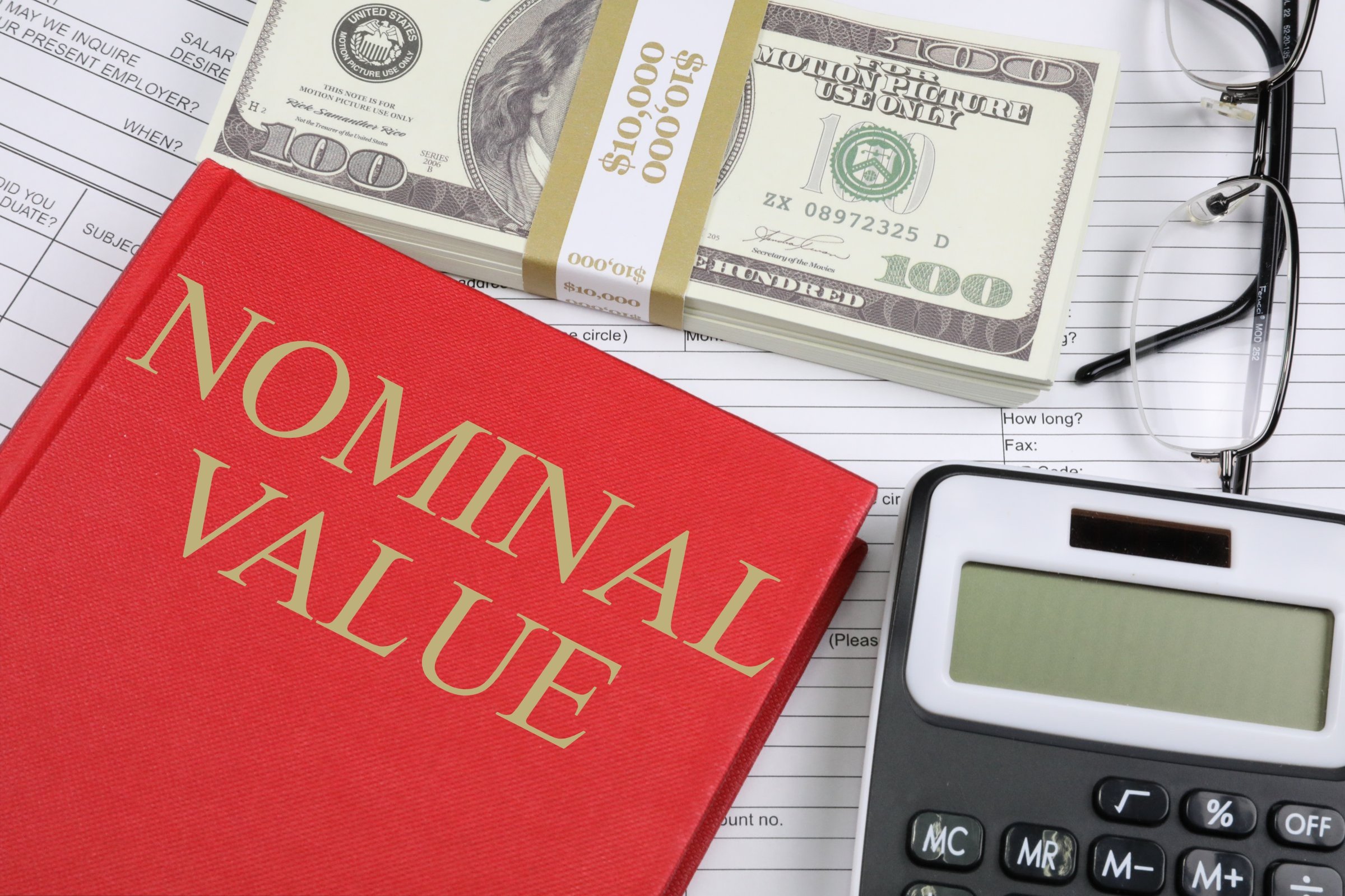 Nominal Value Vs Face Value