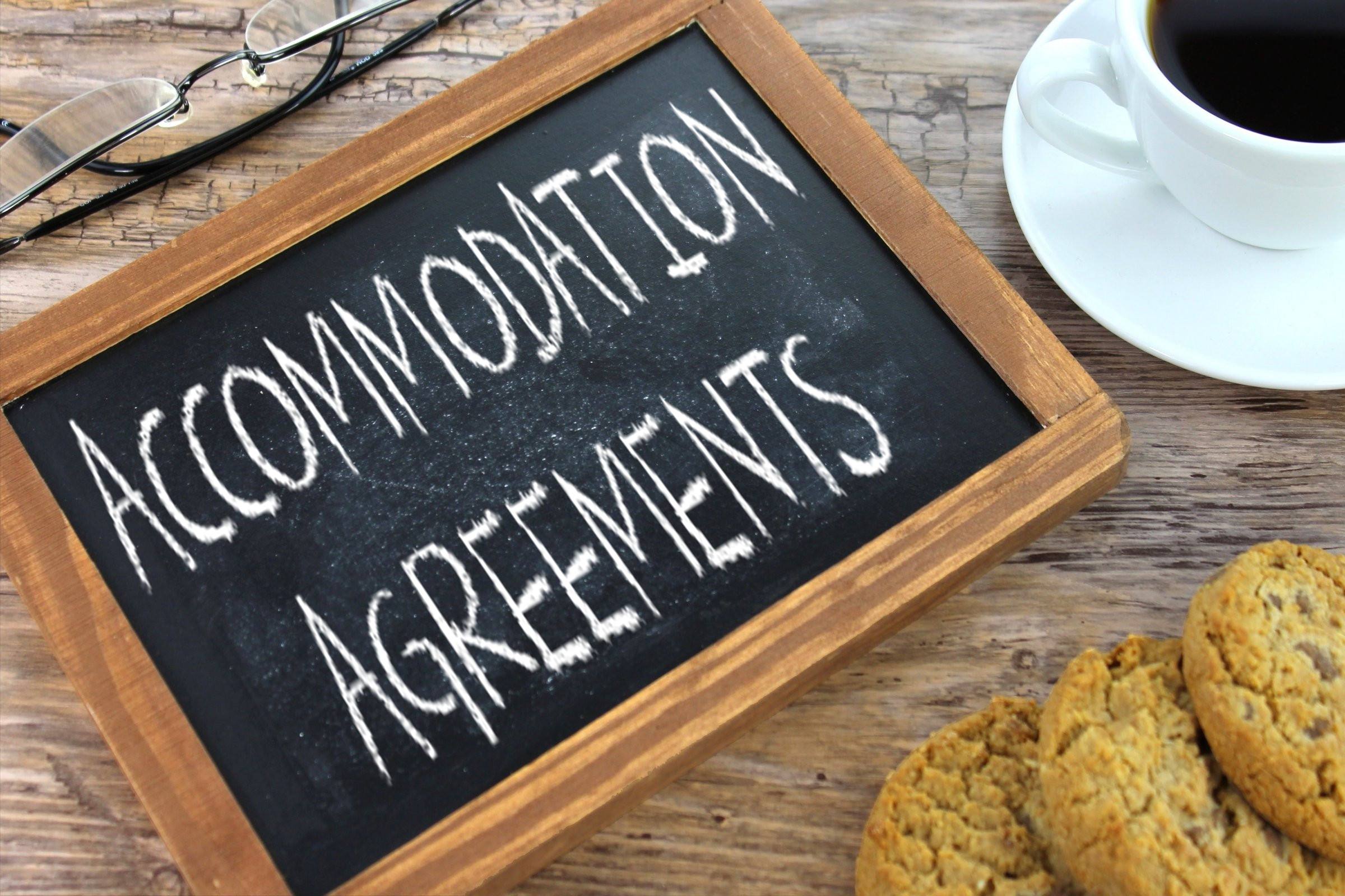 accommodation agreements