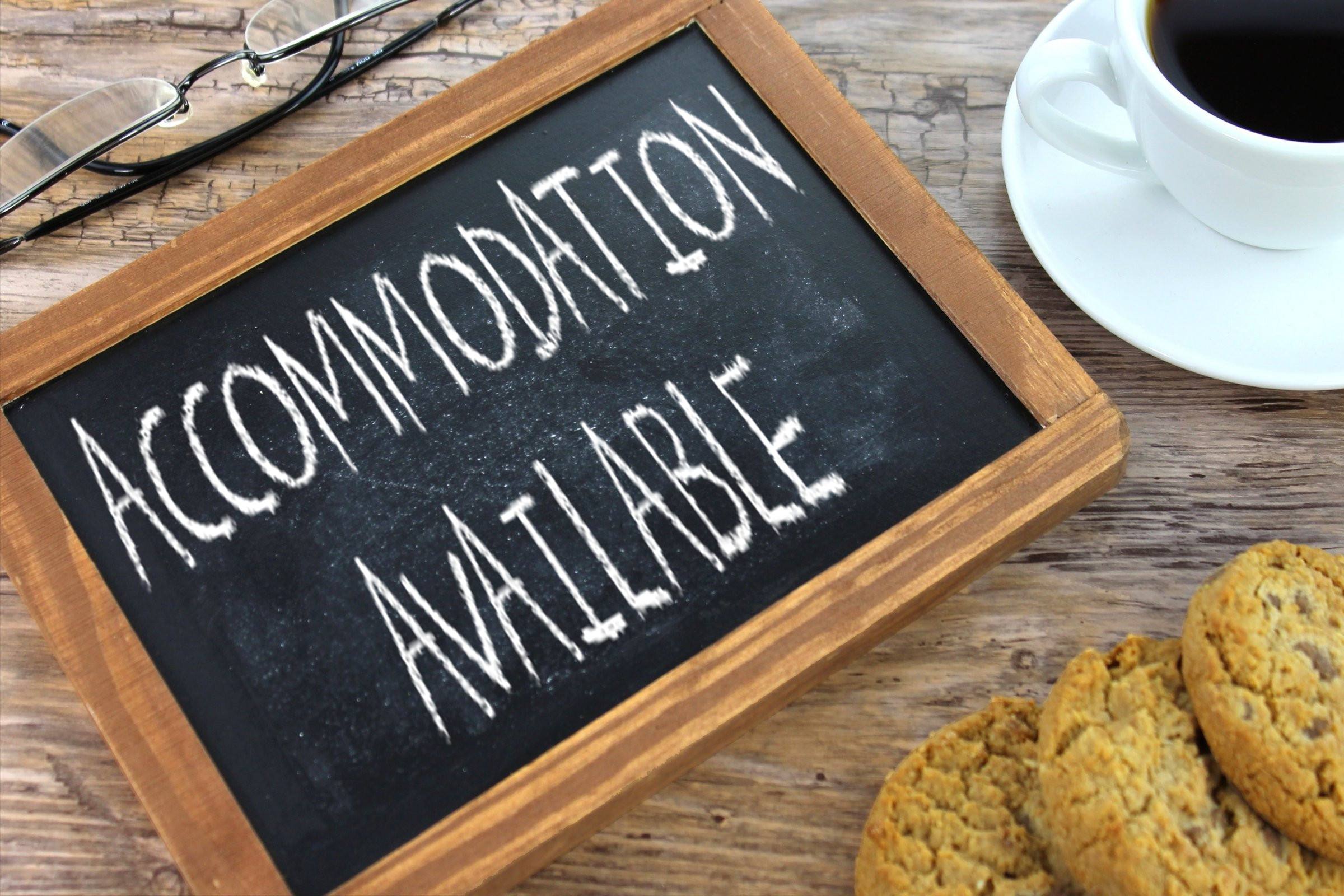 accommodation available