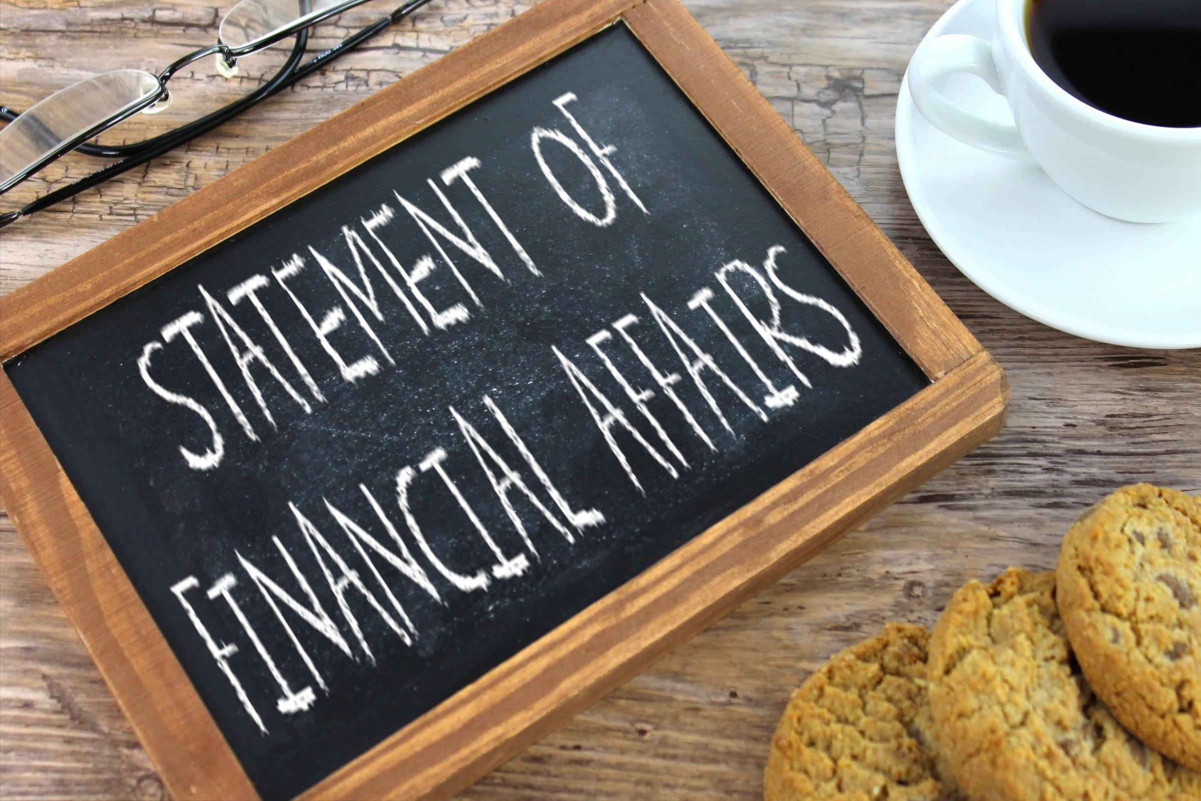 statement of financial affairs