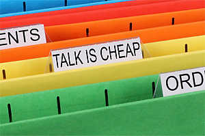 talk is cheap