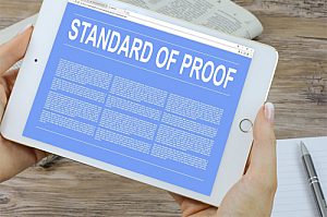 standard of proof