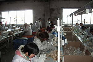 Workers factory machinists