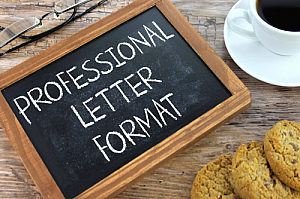 professional letter format