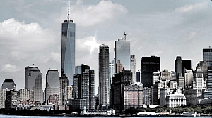 new york city skyscrapers cityscape skyline