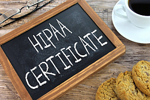 HIPAA certificate