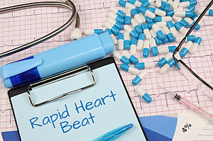 rapid heart beat