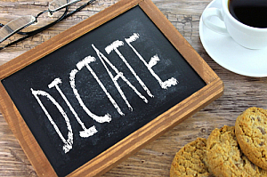 dictate