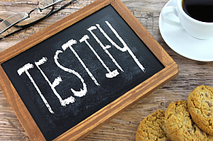 testify